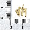 Brass Micro Pave Cubic Zirconia Pendants KK-B132-12G-M-3