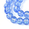 Handmade Foil Lampwork Beads Strands FOIL-K003-06A-14-3