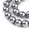 Baking Painted Pearlized Glass Pearl Bead Strands HY-N002-8mm-A01-4