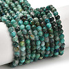 Natural Chrysocolla Beads Strands G-K373-B06-03-2