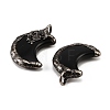 Natural Obsidian Pendants G-H359-05AS-02-3