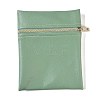 Imitation Leather Jewelry Storage Zipper Bags ABAG-G016-01D-2