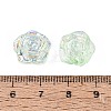 Electroplate Transparent Glass Beads Strands EGLA-N056-02A-09-4