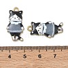 Printed Alloy Pendants ENAM-K076-36G-04-3