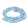 Dyed Natural Malaysia Jade Rondelle Beads Strands G-E316-2x4mm-64-4