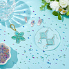 120g 10 Colors AB Color Plated 3D Nail Art Glass Mini Ball Beads MRMJ-PH0003-05-4