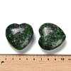 Natural Sesame Jasper Heart Display Decorations G-P562-02A-3