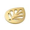 Brass Pendants KK-H435-15G-3