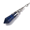 Natural Lapis Lazuli Pointed Dowsing Pendulum Big Pendants G-H285-06P-A29-3