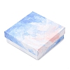 Gradient Color Square Cardboard Jewelry Boxes CBOX-A010-01B-03-2
