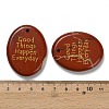 Natural Red Jasper Pendants G-K353-06H-3