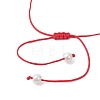 6Pcs Glass Seed Bead & Resin Braided Beaded Bracelets BJEW-MZ00307-7