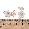 Alloy Crystal Rhinestone Pendants PALLOY-P317-14KCG-3