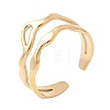 304 Stainless Steel Cuff Open Rings SA-CBA5136-02G-4