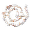 Natural Keshi Pearl Beads Strands PEAR-S021-060-2