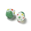 Handmade Lampwork Bumpy Beads LAMP-M022-01E-2