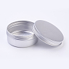 Round Aluminium Tin Cans CON-WH0010-02P-150ml-2
