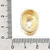 Brass Slide Charms KK-E802-33G-O-3