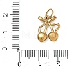 304 Stainless Steel Charms SA-CBA4D1F-03G-A-3