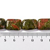 Natural Unakite Beads Strands G-T047-B27-01-5