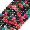 Natural Agate Beads Strands G-C082-A01-60-1
