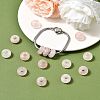 Natural Rose Quartz European Large Hole Beads X-G-Q442-19-4