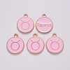 Alloy Enamel Pendants LS-ENAM-S124-01B-09C-2