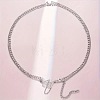 Alloy Butterfly Tassel Twisted Waist Chains for Women WGFB0CC-02-2