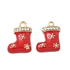 Christmas Alloy Enamel Pendants LS-ENAM-I073-02G-02-1
