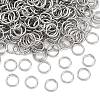 Tarnish Resistant 304 Stainless Steel Open Jump Rings STAS-E067-07-8mm-1