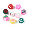 Fruits Theme Handmade Polymer Clay Beads CLAY-T022-04M-1