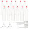 BENECREAT Column PE Plastic Squeeze Bottle KY-BC0001-10-2