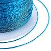 Polyester Braided Metallic Thread LS-OCOR-I007-B-27-3