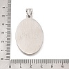 304 Stainless Steel Pendants STAS-S122-07G-3