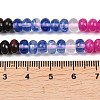 Watermelon Stone Glass & Natural Brecciated Jasper & Dyed White Jade & Rose Quartz & Agate Beads Strands G-Z135-C14-6