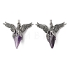 Natural Amethyst Pendants GG-C001-02L-1
