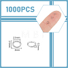 Unicraftale 1000Pcs 304 Stainless Steel Jump Rings STAS-UN0055-27-3