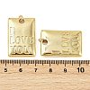 Brass Pendants KK-S526-53G-3