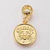 Alloy European Dangle Charms PALLOY-P164-G-2