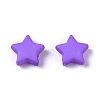 Opaque Acrylic Beads SACR-WH0002-07E-1