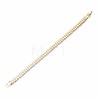 Cubic Zirconia Classic Tennis Bracelet ZIRC-S067-073G-NF-4