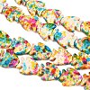 Dyed Synthetic Turquoise Beads Strands GG-CBAAE19-03B-03-3