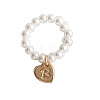 Plastic Imitation Pearl & Alloy Finger Rings FS-WG241E1-02-1
