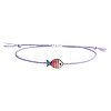 Alloy Enamel Fish Charm Adjustable Bracelets FS-WG707CF-09-1