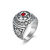 Vintage 304 Stainless Steel Thumb Finger Rings for Men WG07F13-02-1