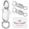 6 Set 925 Sterling Silver Lobster Claw Clasps STER-BBC0001-18-1