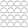304 Stainless Steel D Rings STAS-CP0001-05B-1