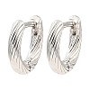Brass Hoop Earrings EJEW-I289-04P-1