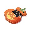 Halloween Theme Opaque Acrylic Pendants OACR-I010-03D-2