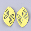 Spray Painted Iron Pendants X-IFIN-S704-07A-2